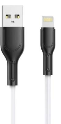 Customized Silicone Data Cables Charge Any Device in Black for All Devices