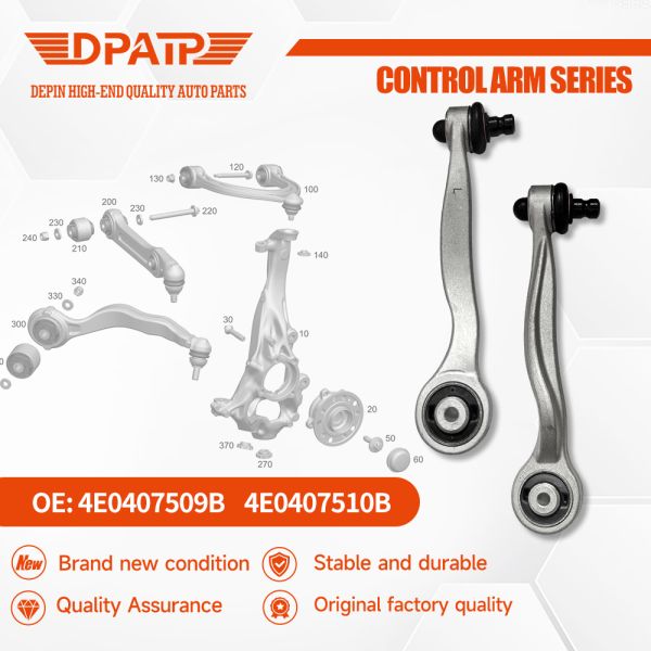 Upper Control Arm 4E0407509B 4E0407510B for Audi A6 C6 Complete Control Arms
