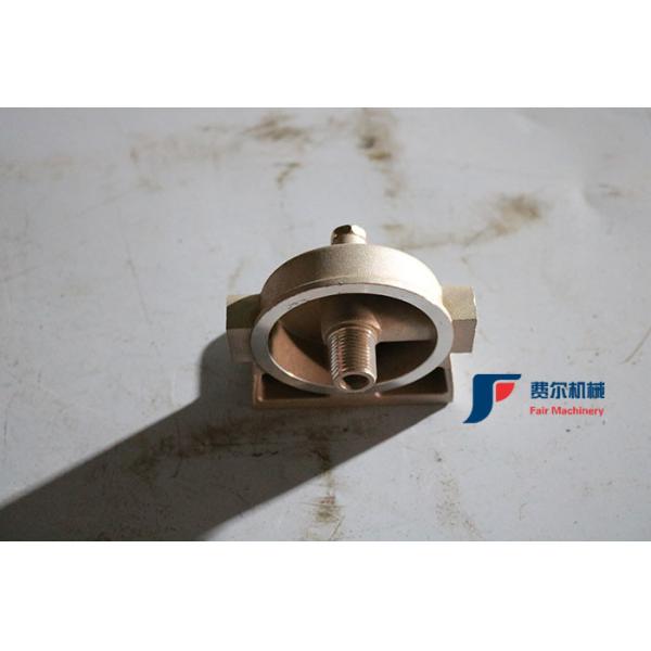 Durable Yuchai Spare Parts Original Fuel Filter Base For Loader Parts