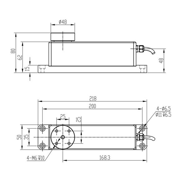 WLSM-133 Precision Load Cell 5-150kg for Food & Chemical Industry Weighing