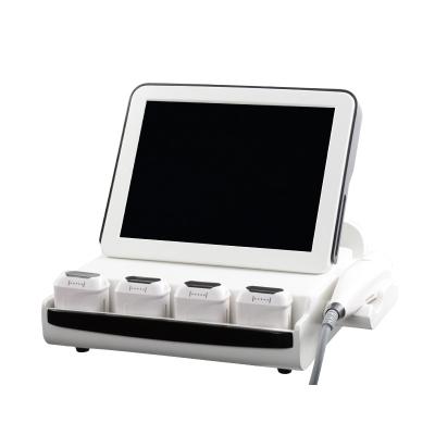 Remoção do enrugamento da máquina/dispositivo do rejuvenescimento 9d Hifu da pele para a cara e o corpo