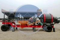 YHZM30 Mini Mobile Concrete Batching Plant For Easy Transportation