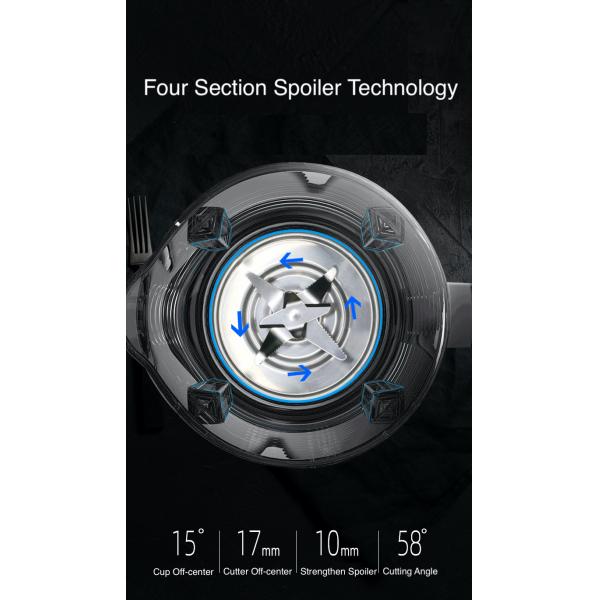 Household Choppers Meat Grinders Juicers Stainless Steel 1650ml Wall Breaking Machine