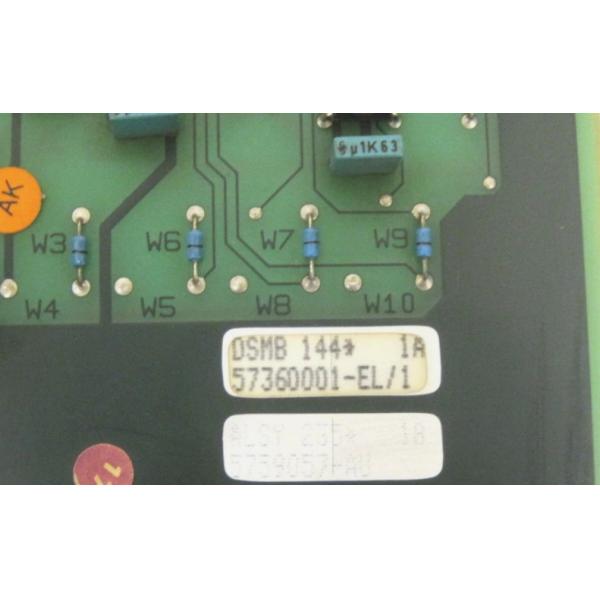 DSMB 144 57360001-EL ABB Memory Board Net Height of 18 mm