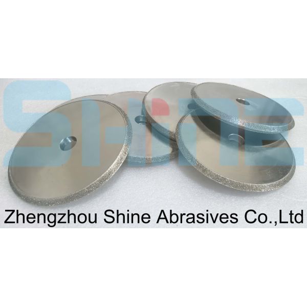 Electroplated Diamond Grinding Wheel Saw Blade with Double Sided Coat