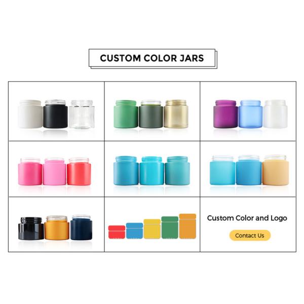 Enfant de verre du pot 3.5g de mauvaise herbe de couleur faite sur commande résistant pour des fleurs de