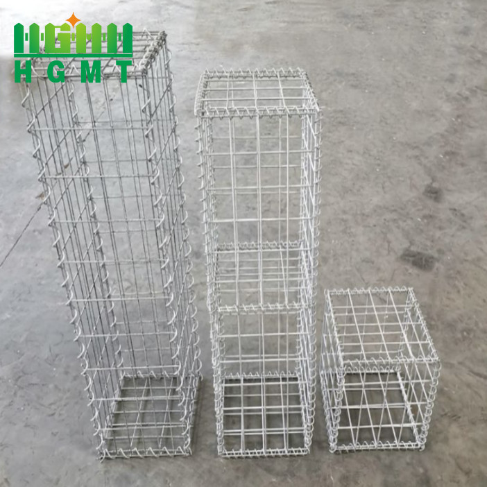 Гальванизированная ячеистая сеть металла 1m Gabion сварила