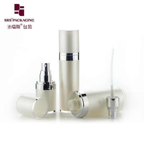 L021 Painted Custom Color Acrylic Bottle for toner Wholesale Luxury