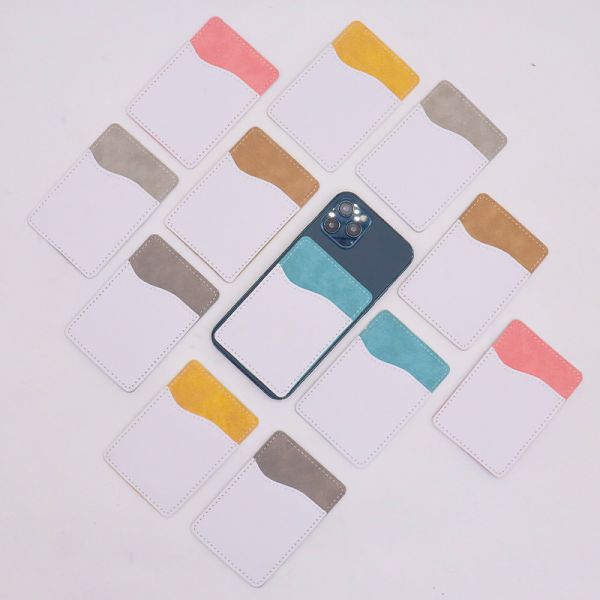 Sublimation Pu Wallet Card Holder Custom Leather Wallets