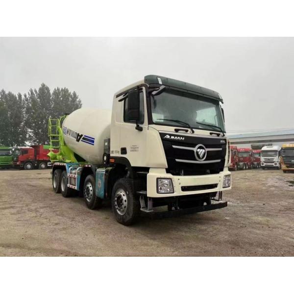 High Load Moment 12 Cubic Concrete Mixer Truck for Building Material Shops Efficiency