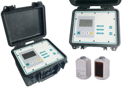DUF901-EP Doppler Portable Ultrasonic Flow Meter 0.05 - 12 M/S For Industrial Water Treatment Plant