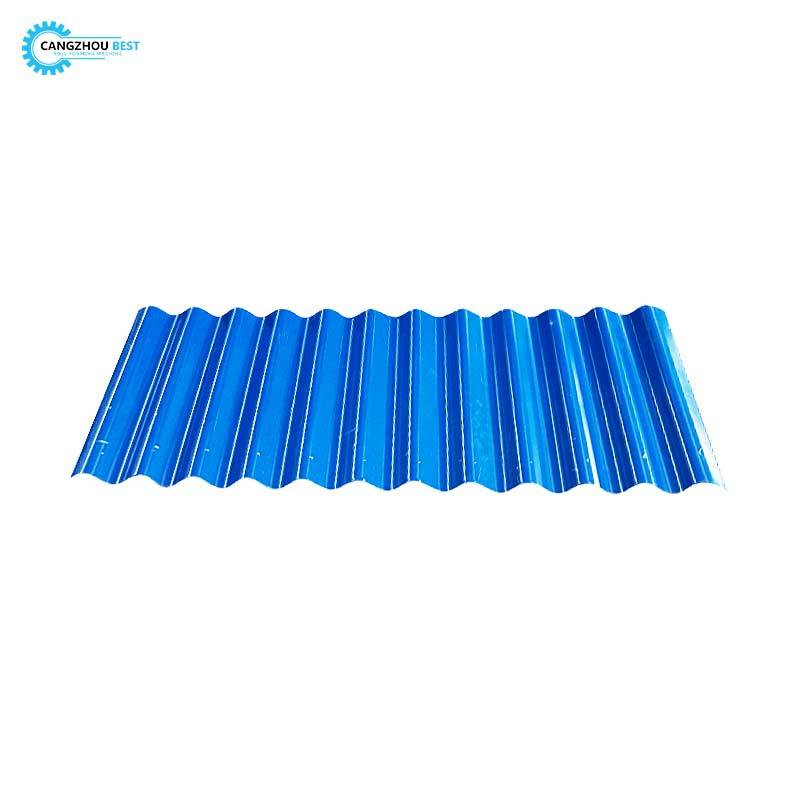 Zambia Popular Color Steel Automatically Cutting Corrugated Roofing Sheet Roll Forming Machine 