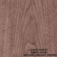 La madera contrachapada de lujo de la chapa natural de madera del grano de la corona de la nuez para el tamaño alargado 2745m m China de los muebles y del gabinete hace