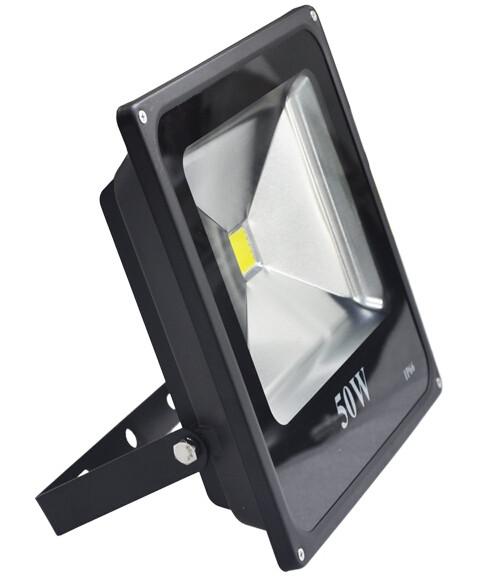 Slimline Epistar COB 50w Outdoor Led Flood Lights Warm White 2700k - 3000k