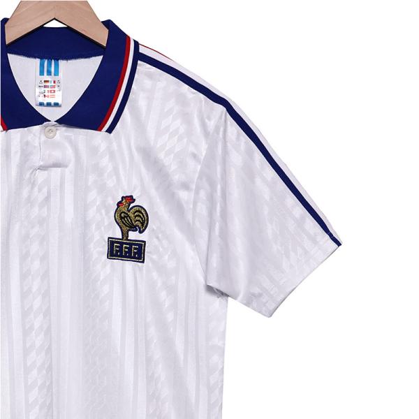 France 1994 Retro Away Fan Edition Football Jersey Pays Tribute to the World Cup Legends
