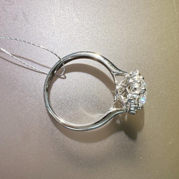 Fortune 18K Gold Customized Fine Jewelry IGI GIA Lab Grown Diamond Engagement Wedding Banquet Women's Ring