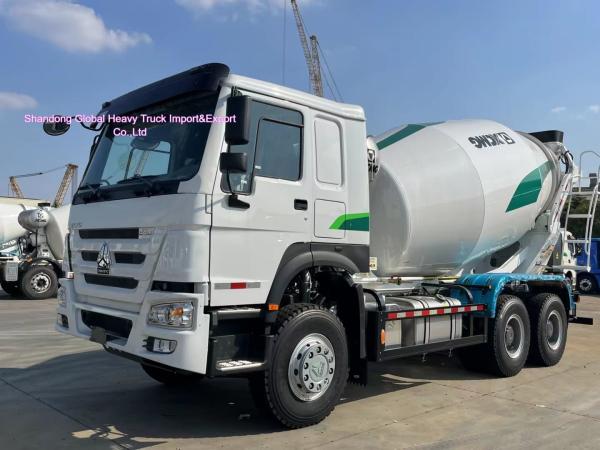 Camión de mezcladora de hormigón de 6×4 15cbm 30T Carga útil Certificado ISO9000