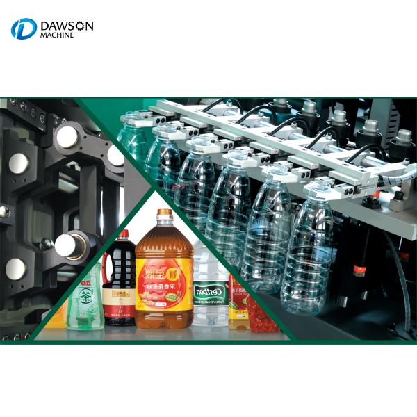 Champô de sopro do óleo da água do frasco plástico automático da garrafa do ANIMAL DE ESTIMAÇÃO da máquina de molde de Thermoforming