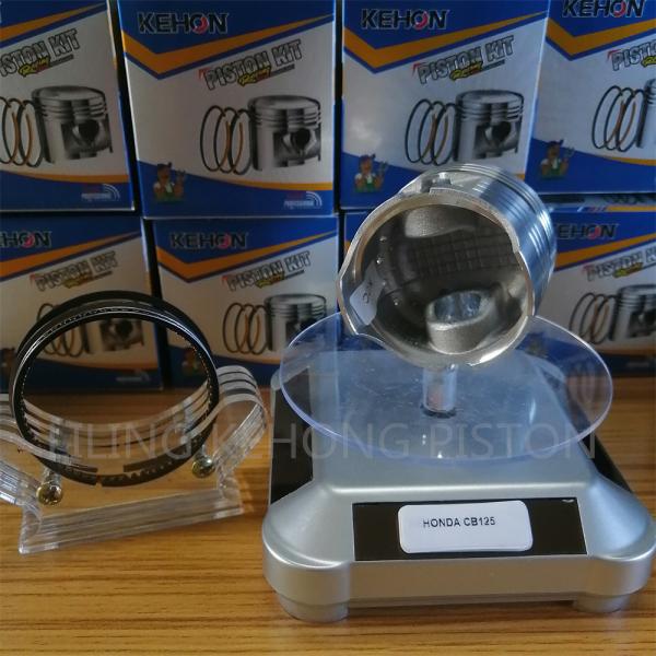 Anti Corrosion CB Pistons For CB 125 Durable Silver Pin Size 12x33mm