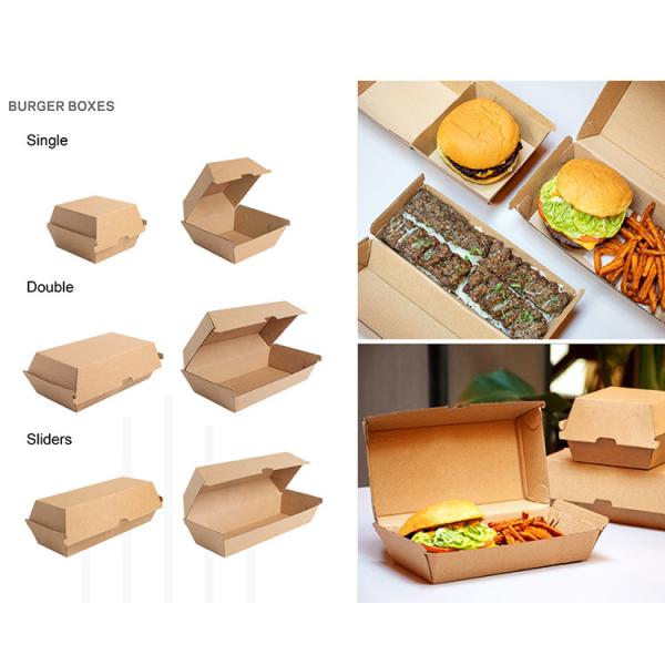 Таможня напечатала жиронепроницаемую коробку бумаги Kraft на вынос