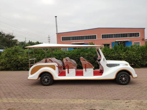 Limusine elétrica carrinho de golfe de 10 lugares proteção contra capotamento 90 km
