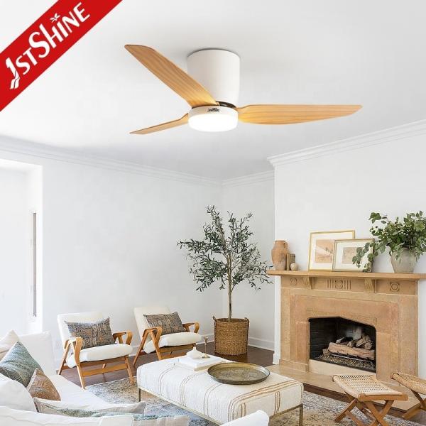 45 ABS Blades LED ventilador de teto com 3000k/4000k/6000k temperatura de cor e tamanho pequeno