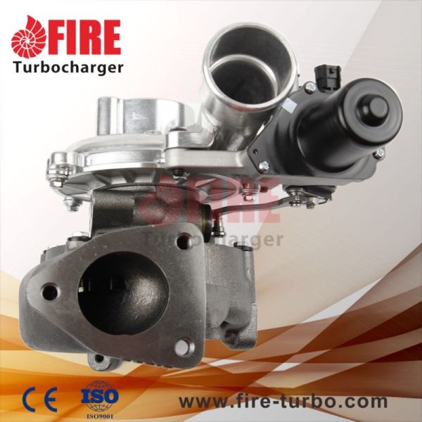 CT16 Turbocharger 17201-30150 for Toyota Hilux Vigo Fortuner Prado Dyna Hiace with 1KD-FTV Engine - Water-cooled K418 Turbine Wheel 42CrMo Shaft Wheel