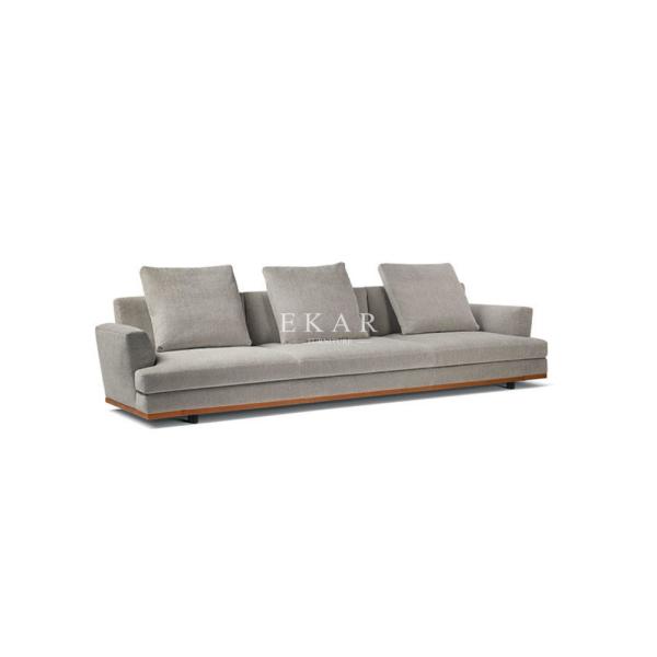 Latest Living Room Classic luxury Fabric Couch Curved Design Modern Sofa