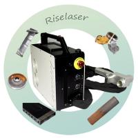 Refrigerar de ar de limpeza da máquina do laser da trouxa pequena para a remoção da pintura da remoção de oxidação