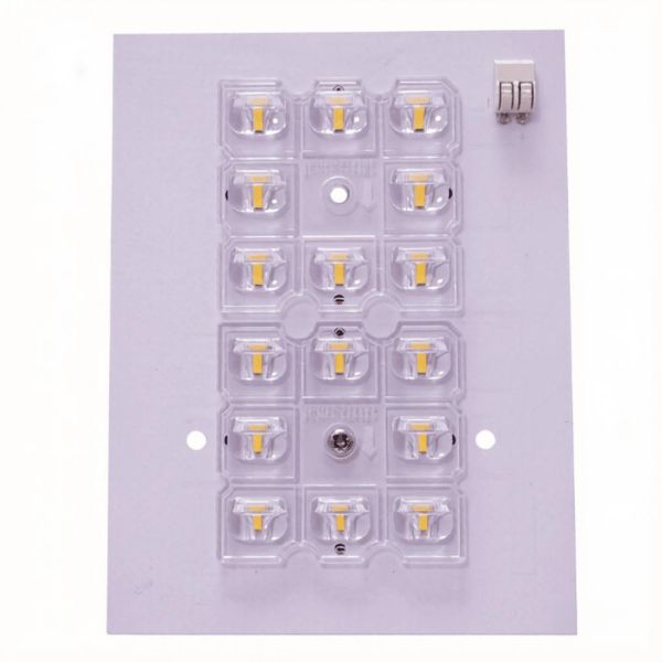 16 LED Street Light Module PCB Board with XTE2 XPG3 LED Chip and 147x72 Degree Beam Angle