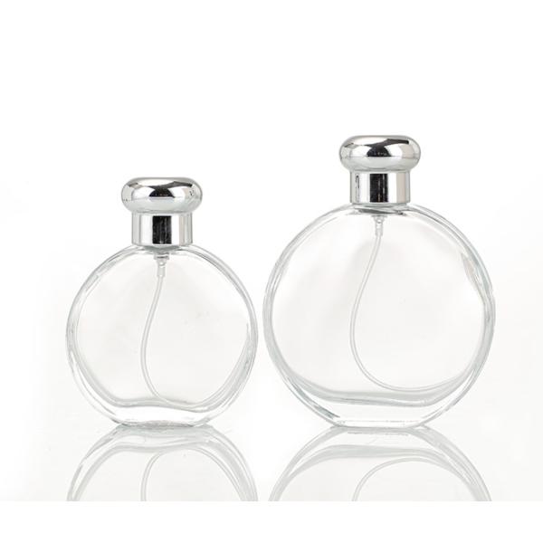 Прозрачные стеклянные парфюмерные пустые бутылки прозрачные 50 / 100 мл Различные применения, включая эфирные масла и освежители воздуха