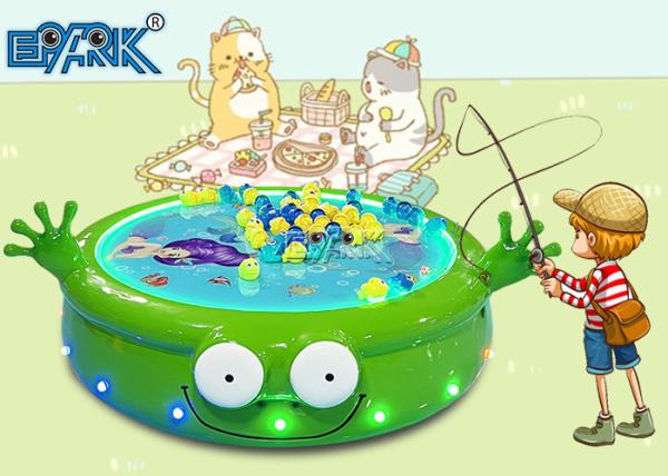 Entertainment Game Machine Magnetic Frog Fishing Indoor Children'S Play Equipment