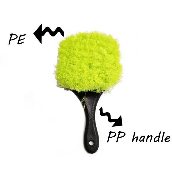 Easy Scrubbing Car Wheel Rim Cleaning Brush 21.5cm Handheld Soft Gently