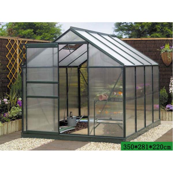 350x281x220CM Big Polycarbonate Board Greenhouse， Easily to install without