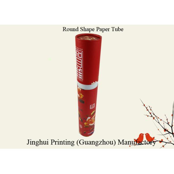 CMYK Colors Customized Design Round Shape Paper Tube Packing Paper Box Printing for the Tea Packaging