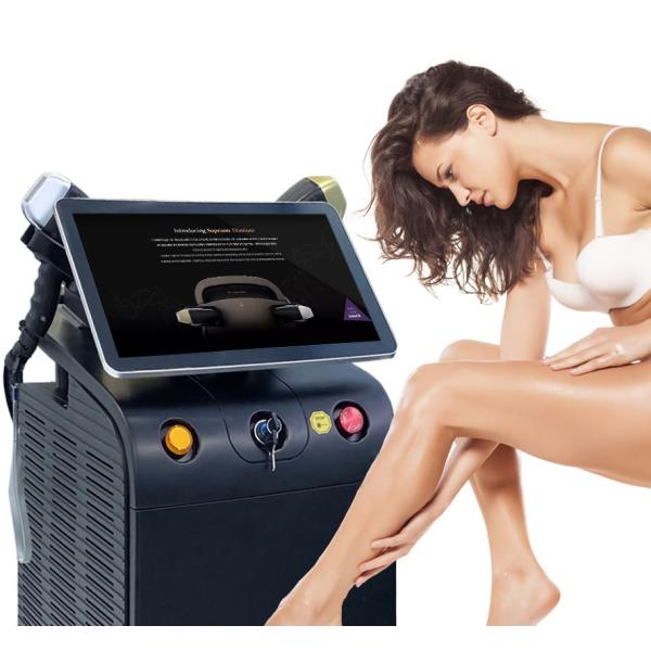 Machine d'épilation de laser de diode de Painess de 3 de longueur d'onde couples