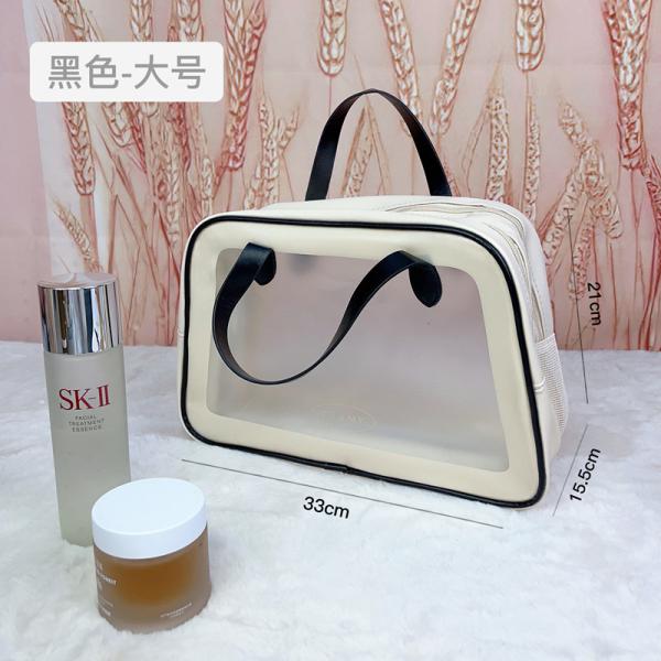 LARGE CAPACITY DRY AND WET SEPARATION MAKEUP BAG WOMEN'S PORTABLE COSMETICS STORAGE BAG 2024 NEW TOILETRY BAG TRAVEL BAG