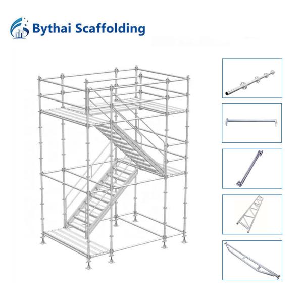 Strength Hot-dip Galvanized Ring Lock System Scaffolding For Oil & Gas Project