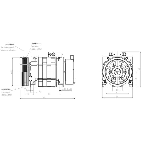 Комната машины лифта нагрузки 450~1000kg без тракторного двигателя к подъему пассажира