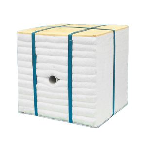 Customized 1430C  220kg/m³ Ceramic Fiber Module Anchored Folded High Temperature Resistance For Industrial Furnace Kiln Lining