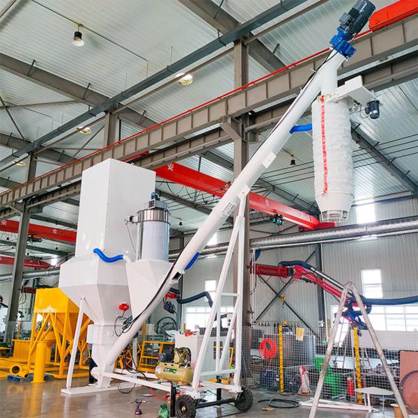 Portable Customized Stainless Steel Cement Screw Conveyor for Truck Unloading