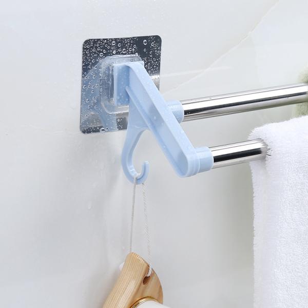 Perforation-Free Stainless Steel Wall Rowel Rack Bathroom Towel Rack