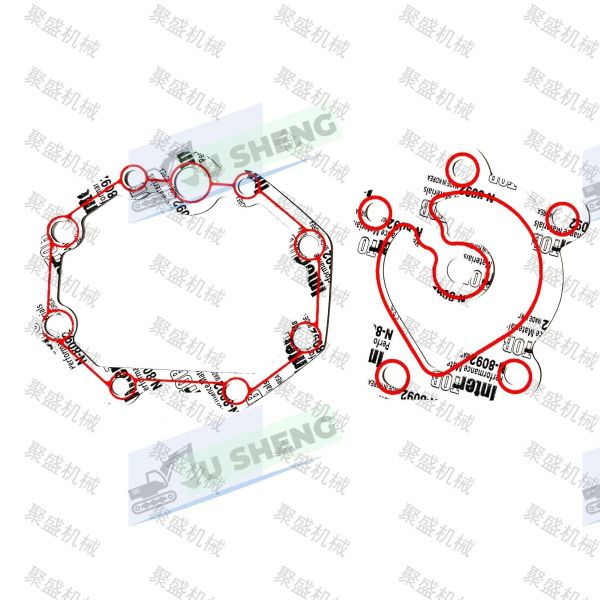 CAT C6.4 Electronic Fuel Injection Gasket Overhaul Kit Excavator Spare Parts