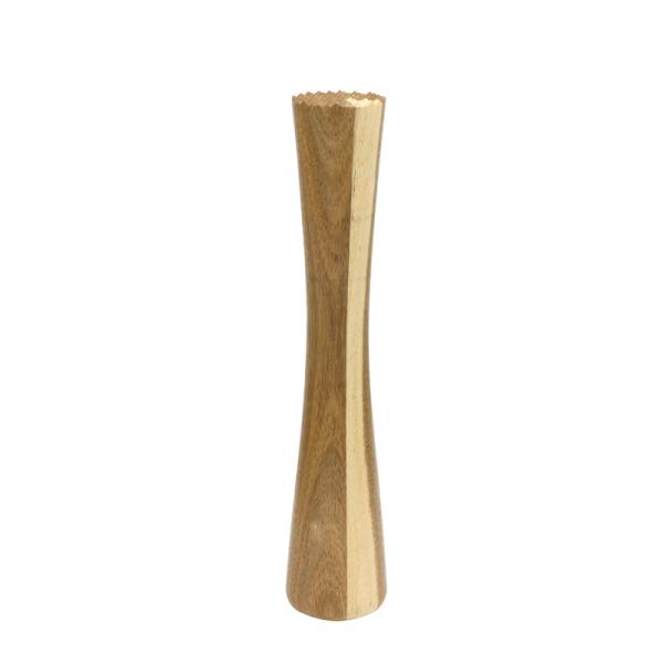 310 x 60 mm Muddler en bois poli Acacia Bois d'ail Glace Pound Stick