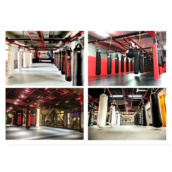 PVC PU Leather Heavy Boxing Punch Bag Custom Kickboxing Sandbag