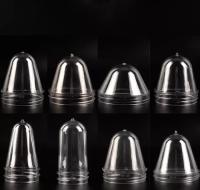 Préformation transparente faite sur commande d'ANIMAL FAMILIER pour des bouteilles d'eau 1 litre