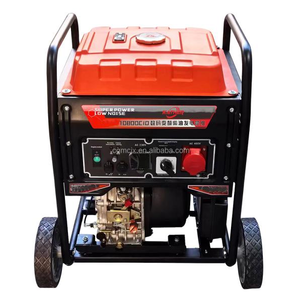8kva Open Frame Portable Diesel Inverter Generator for Customer Required Speed 3600RPM