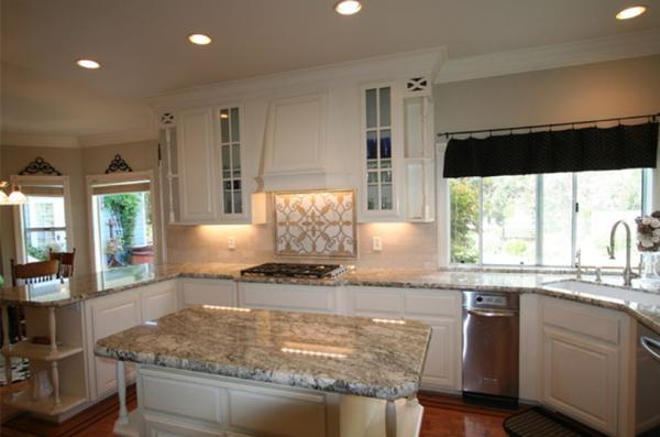 African Rainbow Stone Slab Cost Granite Countertops Kitchen Solid Surface 96 Durable Bullnose Edges