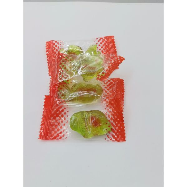 Real fruit juice low-sugar soya bean snacks with assorted shapes gummy snacks