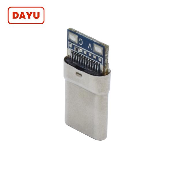 3.0 Usb Type C Male Connector Socket Cable With 10000 Times Durability